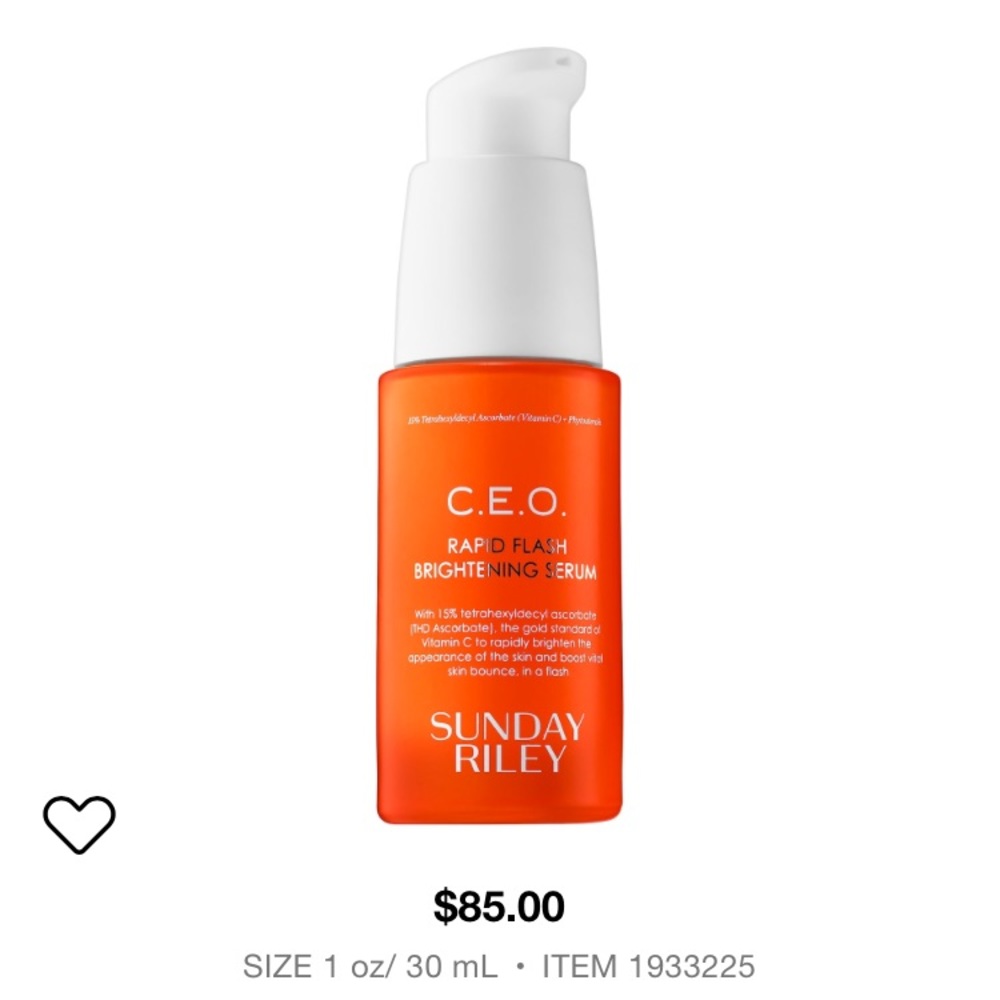 C.E.O. Rapid Flash Brightening Serum Full Size!